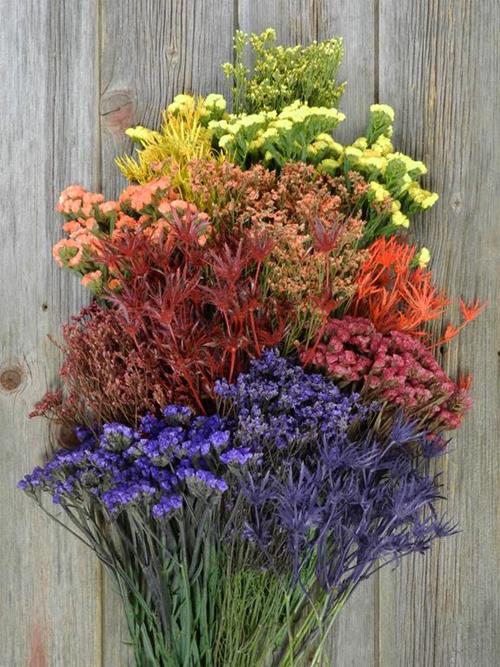FALL FILLER FLOWERS & EUCALYPTUS ASSORTED COMBO BOX